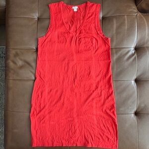 J. Crew Red Mini Dress